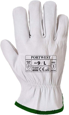 Oves Driver Glove Heavy Duty Hand Gauntlets Protection Safety Work Wear ANSI 105, X Large