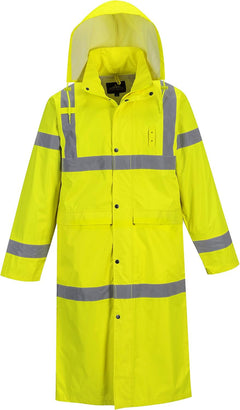 Mens Hi Vis Classic Rain Coat