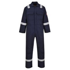 UBIZ5 Bizweld Flame Resistant Coveralls for Welding, Protective Safety FR Workwear Coveralls Navy Tall, Large