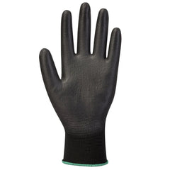 A120 Work Gloves PU Palm Dipped Abrasion and Tear Resistant Black, X-Small-KarWorkwear