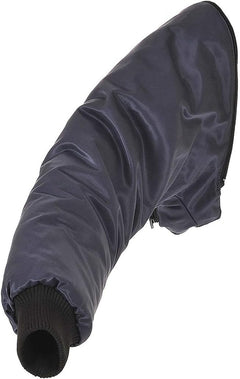 Pilot Jacket Bomber Work Wear Coat Heavyweight Aviator Protective Casual, Navy, Large