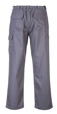 BZ31 Mens Safety Cargo Pants in Flame Resistant Bizweld ASTM NFPA, Gray, Mediumr