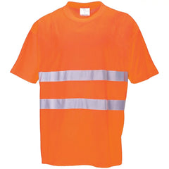 Cotton Comfort Reflective Safety T-Shirt (Pack of 2)-KarWorkwear