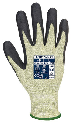 A780 Flame Resistant Arc Grip Glove Green/Black, Large