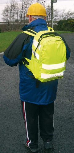 B905 Hi-Vis Backpack Yellow