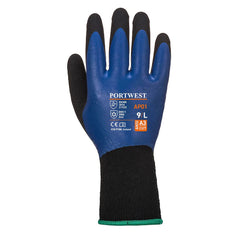 AP01 Thermo Grip Pro Glove Blue/Black, Medium
