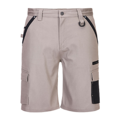 Portwest Slim Fit Stretch Shorts Comfortable 10 Pockets Shorts MP706-KarWorkwear