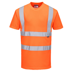 Portwest Hi-Vis T-Shirt Breathable Reflective 2 Tone Casual Work Shirt RT23-KarWorkwear