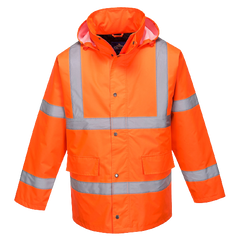 Portwest Hi-Vis Cross Back Traffic Jacket 2 Tone Reflective Work Safety MX460-KarWorkwear