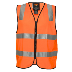 Portwest Visitor Zip Vest D/N 2 Tone Reflective Tape Work Safety MZ106-KarWorkwear