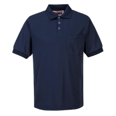 Portwest Short Sleeve Solid Colour Micro Mesh Polo Breathable Casual Shirt MP101-KarWorkwear