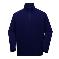 Portwest Mens Staffa Microfleece Pullover Jumper 1/4 Zip Warm Long Sleeve F180-KarWorkwear