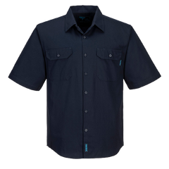 Portwest Adelaide Shirt, Short Sleeve, Regular Weight Cotton Polo Shirt MS905-KarWorkwear