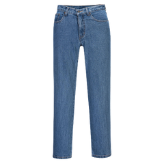 Portwest  Denim Pants Preshrunk Blue Cotton Denim Jeans Metal Button MW168-KarWorkwear