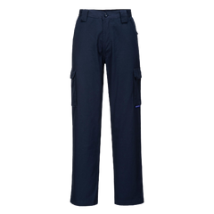 Portwest Flame Resistant Cargo Pants 100% Cotton Cargo Pant Comfortable MW700-KarWorkwear
