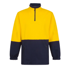 Portwest Cotton Brush Fleece Jumper Reflective Taped Safety Work MF515-KarWorkwear