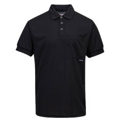 Portwest Short Sleeve Solid Colour Micro Mesh Polo Breathable Casual Shirt MP101-KarWorkwear