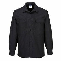 Portwest Utility Stretch Long Sleeve Shirt Breathability Casual Polo MS106-KarWorkwear