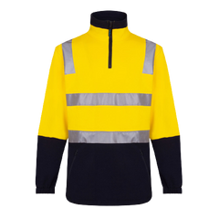 Portwest Cotton Brush Fleece Jumper with Tape Reflective Safety MF615-KarWorkwear