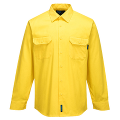 Portwest Hi-Vis Regular Weight Long Sleeve Shirt Breathable Polo Shirt MS988-KarWorkwear
