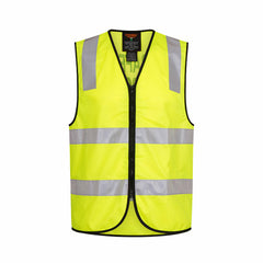 Portwest Visitor Zip Vest D/N 2 Tone Reflective Tape Work Safety MZ106-KarWorkwear
