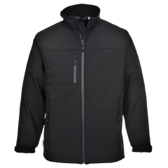 Portwest Mens Softshell Jacket (3L) Waterproof Full Zip Breathable Jacket TK50-KarWorkwear