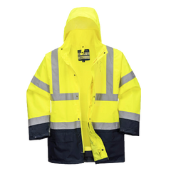 Portwest Essential 5-in-1 Two-Tone Jacket Reflective Taped Work Safety S766-KarWorkwear