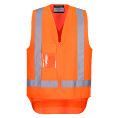 Portwest TTMC Vest Lighweight Hi Vis Reflective Tape Work Safety TM310-KarWorkwear