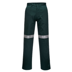 Portwest Straight Leg Pants with Tape Lightweight Reflective Tape MW705-KarWorkwear