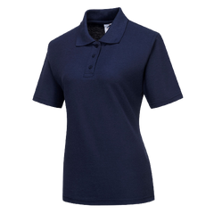 Portwest Naples Ladies Polo Shirt Ribbed Collar Soft Short Sleeve Shirt B209-KarWorkwear