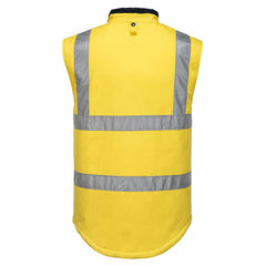Portwest Men Hi-VisTex 100% Cotton Reversible Vest Reflective Safety Work MV278-KarWorkwear