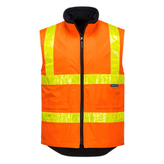 Portwest Polar Fleece Vest with Micro Prism Tape Reflective Safety MY214-KarWorkwear