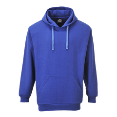 Portwest Roma Hoody Soft Blue Sweatshirt Drawstring Hooded Long Sleeve B302-KarWorkwear
