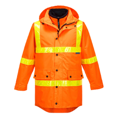 Portwest Squizzy Day/Night 4-in-1 Jacket with Micro Prism Tape Safety Work MJ885-KarWorkwear