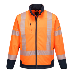 Portwest PW3 Hi-Vis Contrast Softshell (3L) 2 Tone Reflective Work Safety T404-KarWorkwear
