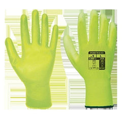 A120 Work Gloves PU Palm Dipped Abrasion and Tear Resistant Black, Xx-Large-KarWorkwear