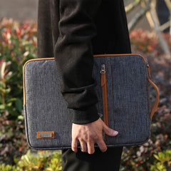 10.1 Inch Laptop Sleeve Case Water-Resistant Tablet Protective Carrying Handle Bag for 10.5" Ipad Pro/9.7" Ipad Air 2/10" Surface Go/Samsung Galaxy Tab S2 S3 S4/10.1"Lenovo Yoga Tab 3,Dark Grey