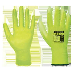 A120 Work Gloves PU Palm Dipped Abrasion and Tear Resistant White, Xx-Small-KarWorkwear