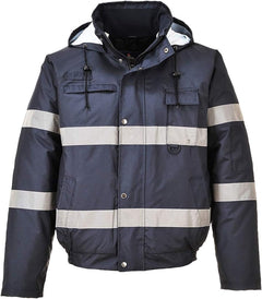 US434NARXXL Regular Fit Iona Lite Bomber Jacket, Xx-Large, Navy