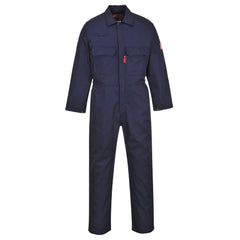 UBIZ1 Bizweld Flame Resistant Coveralls for Welding, Protective Safety FR Workwear Coveralls Black, Large