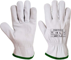 Oves Driver Glove Heavy Duty Hand Gauntlets Protection Safety Work Wear ANSI 105, X Large