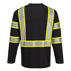 Iona plus T-Shirt L/S, Color: Black, Size: XL, S346BKRXL
