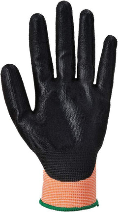 Amber Cut Glove - Nitrile Safety Work Wear Protective Gloves Coated ANSI 105, Large