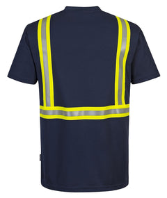 F131 Iona Xtra Enhanced Visibility T-Shirt Navy, Xx-Large