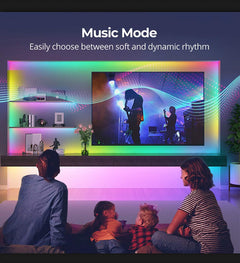 20 Ft LED Lights for Bedroom,Upgraded Led Strip Lights from 16.4Ft to 20Ft with Remote Color Changing LED Strip Lights(App+Ir Remote+Mic+Music Sync)