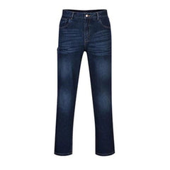 FR54 Mens Durable FR Stretch Denim Safety Jeans Indigo, 36-KarWorkwear