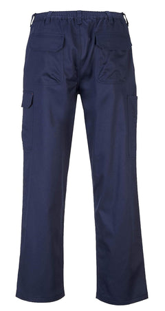 BZ31 Mens Safety Cargo Pants in Flame Resistant Bizweld ASTM NFPA, Navy, 4XLR