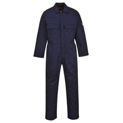 UBIZ1 Bizweld Flame Resistant Coveralls for Welding, Protective Safety FR Workwear Coveralls Black, Large