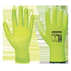 A120 Work Gloves PU Palm Dipped Abrasion and Tear Resistant Black, Large-KarWorkwear